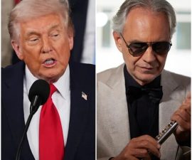 🚨 BREAKING: Trump Attacks Andrea Bocelli — and Gets a Response That Reframed the Entire Moment