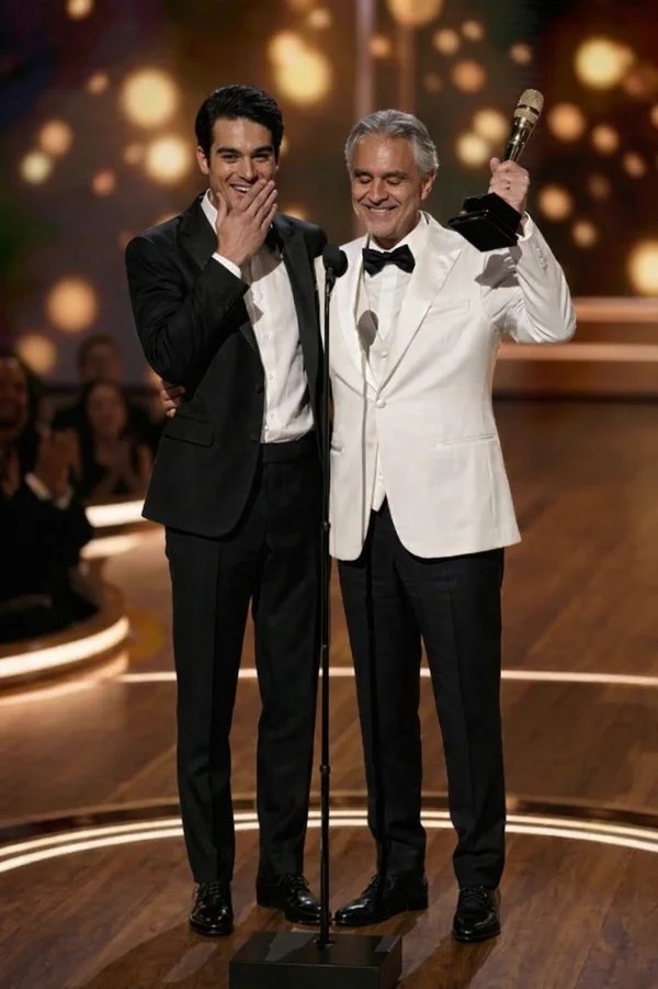 “The Awards Weren’t Ready for This”: Andrea Bocelli & Matteo Bocelli Deliver a Moment That Stopped Time