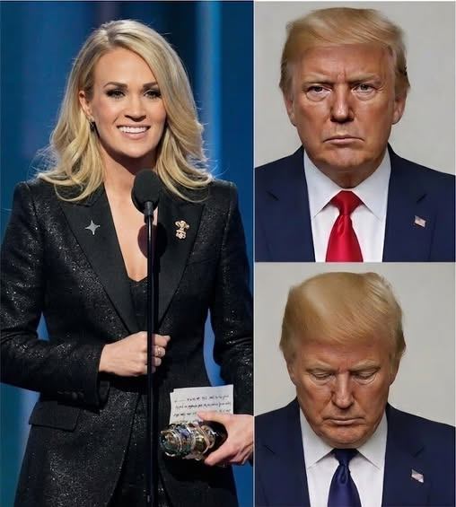LIVE TV SHOCKER: Carrie Underwood Drops Composure and Unleashes Blistering Words at Donald Trump — A Moment That Stopped the Nation Cold