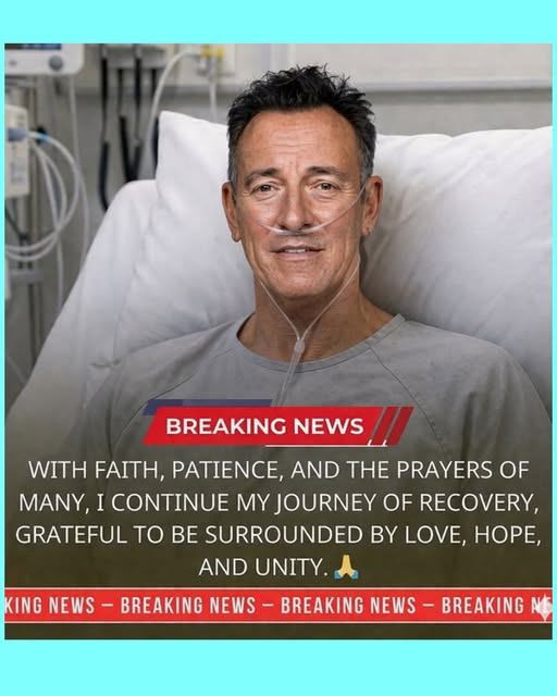 🙏 GOOD NEWS: Bruce Springsteen Shares Emotional Recovery Update — “I’m Fighting, But I Can’t Do It Alone”