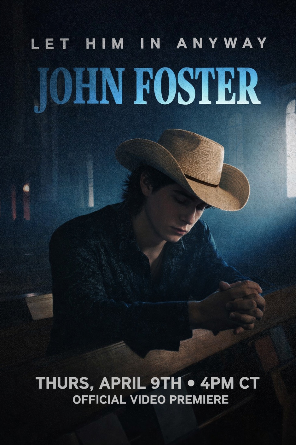 🚨 ONLY 30 MINUTES LEFT!!! 🚨 John Foster’s “Let Him In Anyway” Music Video Is About to Drop — And Fans Are Counting Every Second