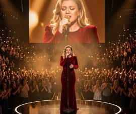 🎤 AT 44, Kelly Clarkson Sang One Song — And 12,000 People Refused to Stop Clapping for Nearly 8 Minutes
