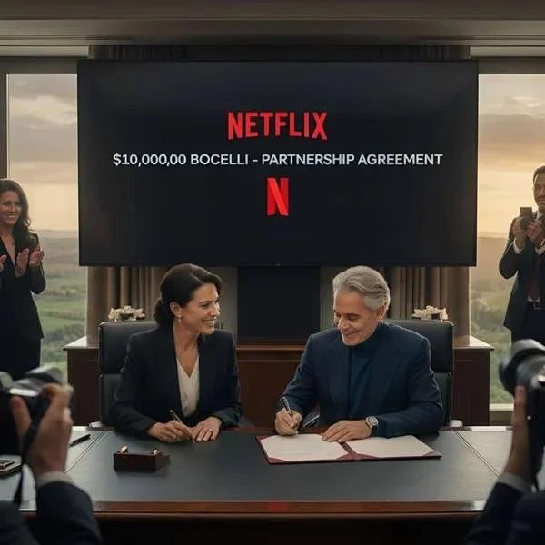 BREAKING NEWS: Andrea Bocelli Signs $10 Million Netflix Deal for Intimate 7-Part Series on His Life and Legacy
