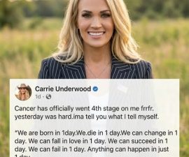 “I’ve Been Fighting This for Years… Carrie Underwood’s Emotional Health Confession Leaves Fans Stunned and Concerned”