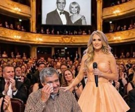 “A Daughter’s Tribute: Carrie Underwood’s Emotional Performance Leaves Audience in Tears as She Honors Her Father”