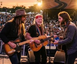 “The Road Never Ends: Willie Nelson and the Boys Reignite ‘On the Road Again’ in a Powerful Celebration of Legacy and Family”
