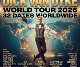 “Dick Van Dyke’s 2026 Celebration Tour Unveils Full Schedule — 32 Global Dates Spark Joy Across Generations”