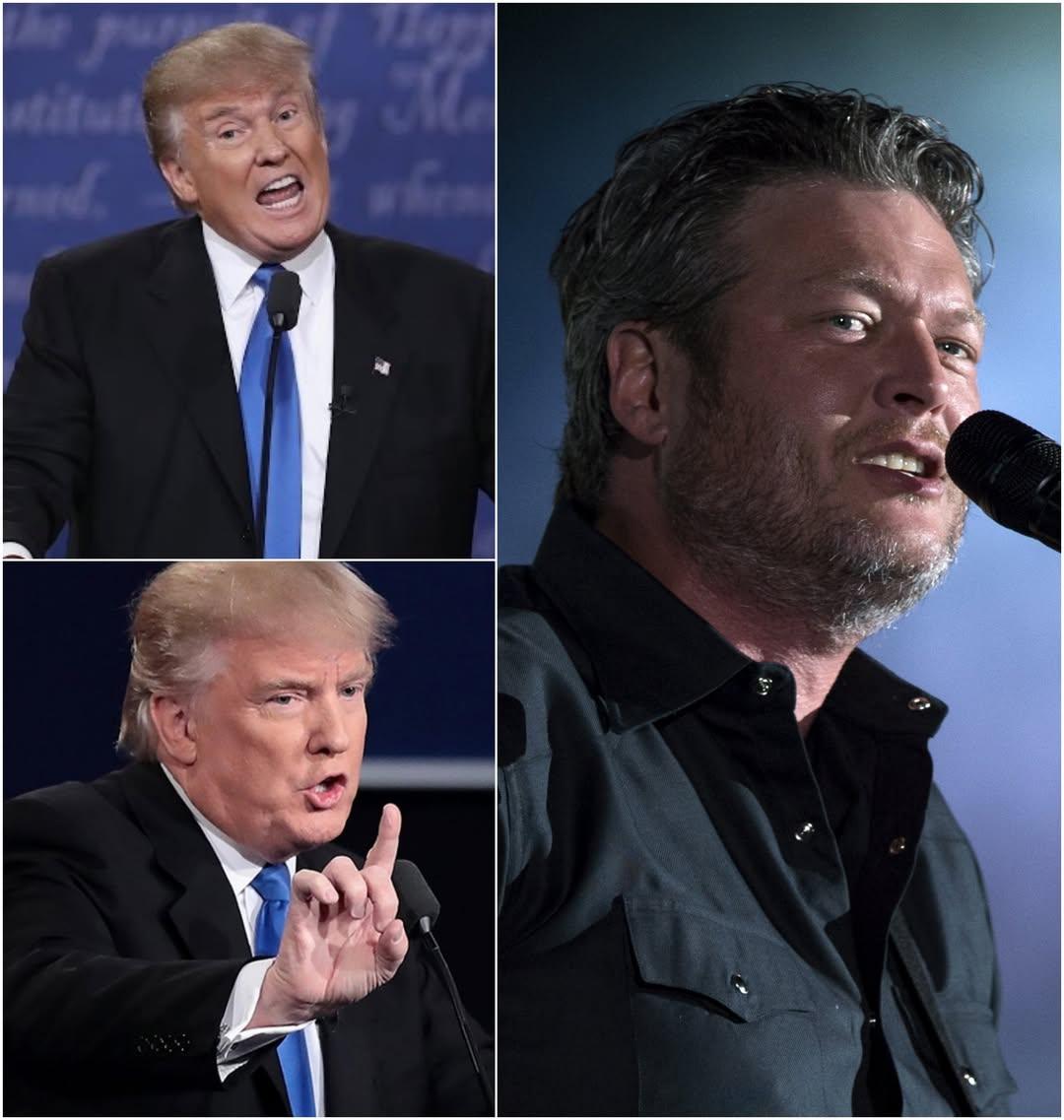 Donald Trump Insults Blake Shelton: “Sit Down, Country Boy” — But His Reaction Shocked the Entire Country