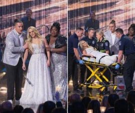 🚨 “Stage Went Silent in Seconds”: Carrie Underwood Sparks Panic After Sudden Collapse During Emotional Performance