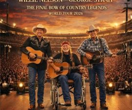“Three Legends. One Final Ride: Willie Nelson, Alan Jackson & George Strait Unite for ‘The New Frontiers’”