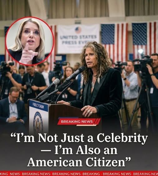 “Steven Tyler Breaks His Silence: ‘I’m Not Just a Rock Icon — I’m Also a Citizen’ as Political Tensions Rise”