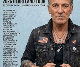 “The Return of The Boss”: Bruce Springsteen Announces Monumental 2026 World Tour Across Three Continents