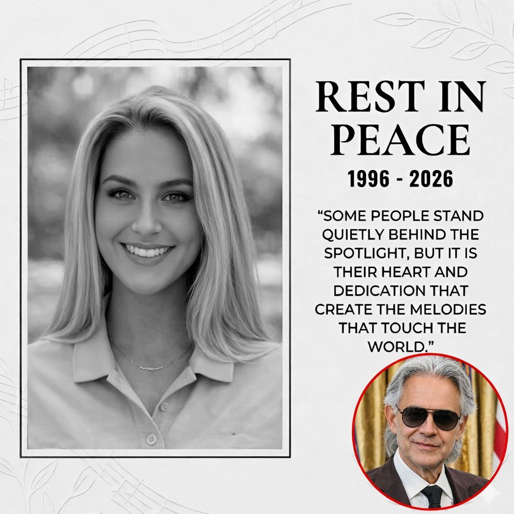 💔 A Quiet Life of Devotion Remembered: Community Mourns the Loss of a Young Woman in Andrea Bocelli’s Circle