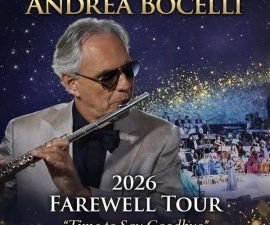 🚨 BREAKING NEWS: ANDREA BOCELLI CONFIRMS 2026 FAREWELL TOUR — “TIME TO SAY GOODBYE”
