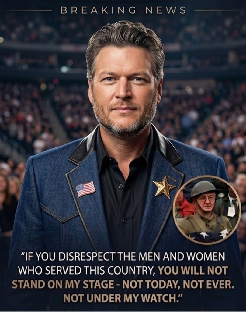🔥 “HE DIDN’T HESITATE”: Blake Shelton Takes a Stand — and the Room Fell Silent