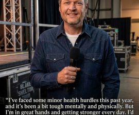 🙏 A MESSAGE OF HOPE FROM BLAKE SHELTON: Strength, Music, and the Power of Moving Forward
