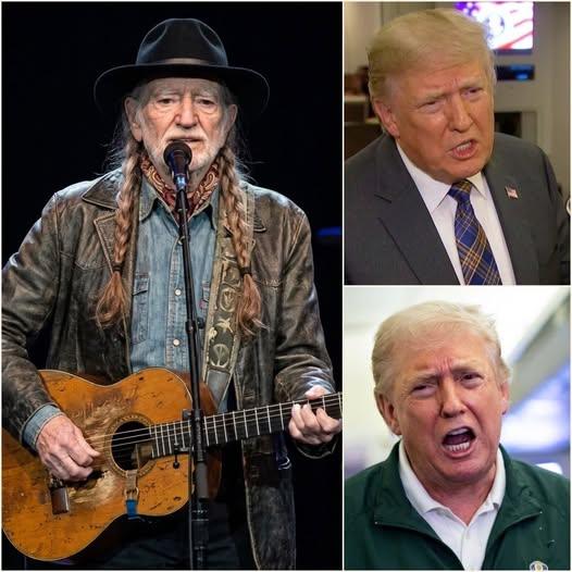EXPLOSIVE CLASH: Trump Takes Aim at Willie Nelson — But the Legend’s Calm Response Leaves the Nation Stunned
