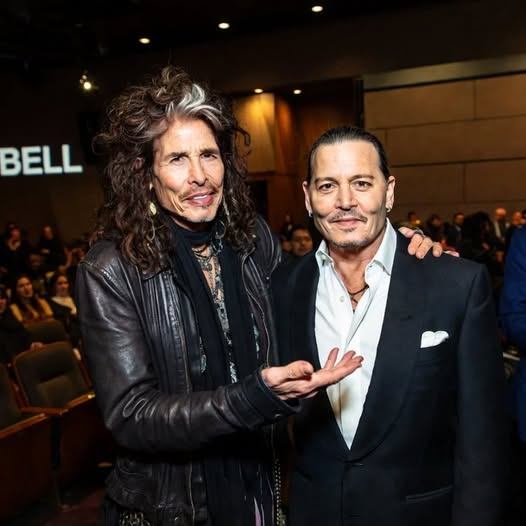 STAR POWER UNLEASHED: Steven Tyler Shows Up for Johnny Depp at Rum Launch — And Fans Can’t Get Enough
