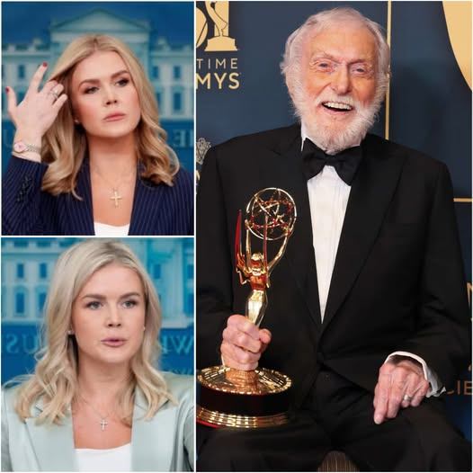 “YOU’RE JUST AN ENTERTAINER?” — Karoline Leavitt’s Remark Backfires as Dick Van Dyke Delivers a Quietly Powerful Response
