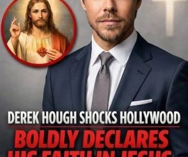 🔥 HOLLYWOOD STUNNED: Derek Hough Breaks the Silence — “I Found Myself in Jesus Christ,” and the Industry Doesn’t Know How to Respond