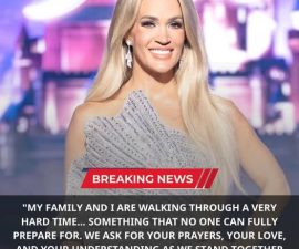 “Heartbreak Beyond the Spotlight: Carrie Underwood Shares Emotional Family News That Left a Community in Tears”
