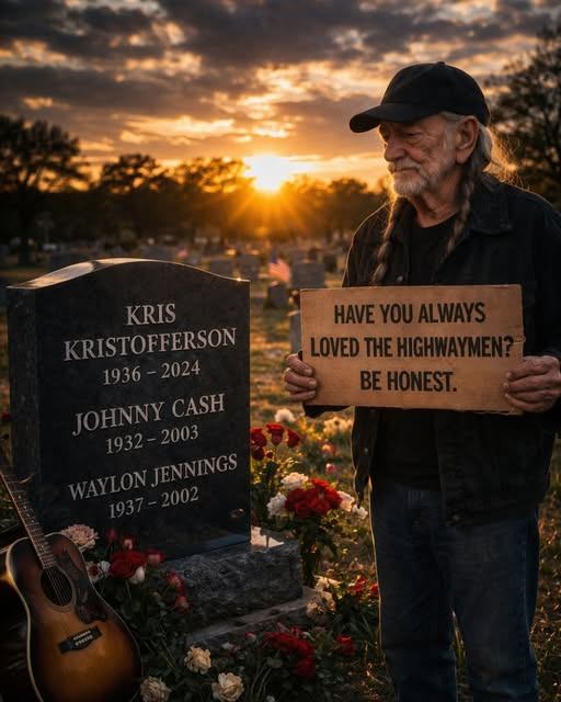 “No Stage, No Spotlight: Willie Nelson’s Quiet Goodbye to The Highwaymen That Left Texas in Silence”