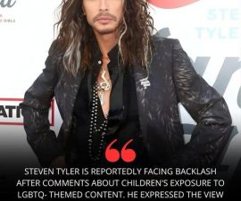 “CONTROVERSY ERUPTS: Steven Tyler Faces Backlash Over Remarks on Children and LGBTQ-Themed Cartoons”