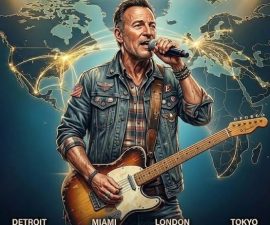 “Full Schedule Revealed: Bruce Springsteen’s 2026 World Tour Expands Into a 32-Date Global Run”