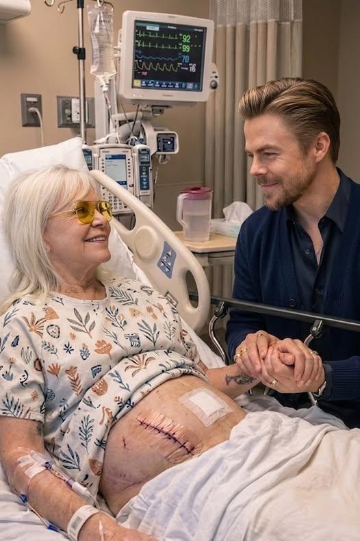 “🚨 15 MINUTES AGO: Derek Hough Shares Hospital Photo with His Mother Mariann Hough — A Quiet Moment That Speaks Volumes”