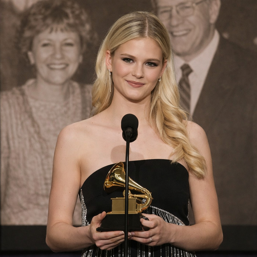 A HISTORIC MOMENT: THE ENTIRE ROOM REDUCED TO TEARS AS DARCI LYNNE ACCEPTS GRAMMY ON BEHALF OF HER PARENTS