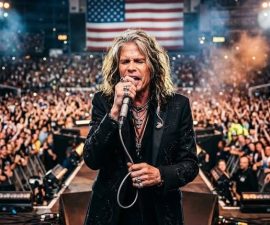 “No One Expected Him to Sing…” — Steven Tyler’s National Anthem Left an Entire Arena in Tears 💔🎤