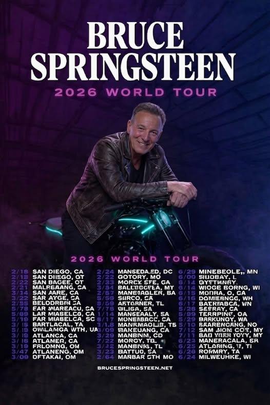 🚨 GLOBAL SHOCKWAVE: Bruce Springsteen Officially Announces 2026 World Tour — The Boss Is Back on Stage
