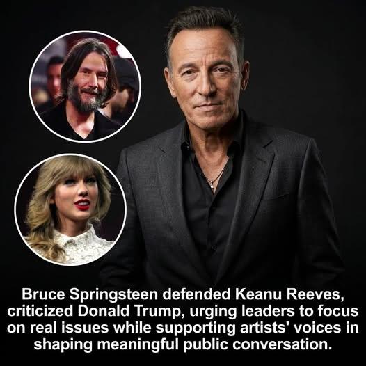 🎤 SHARP RESPONSE: Bruce Springsteen Pushes Back at Donald Trump, Defends Artists’ Right to Speak Out