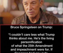 🚨 SHOCKING SHOWDOWN: Bruce Springsteen Fires Back at Donald Trump — Sparks Nationwide Reaction