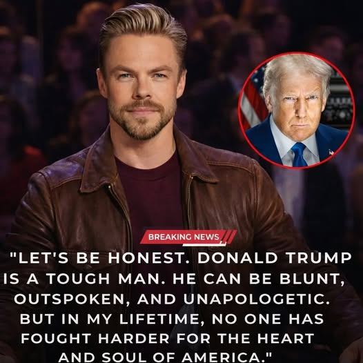 BREAKING: Derek Hough’s Stunning Statement on Donald Trump Sparks Fierce Debate — And His Next Move Leaves Fans Speechless