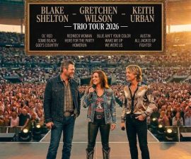 💥 BREAKING NEWS: “VOICES OF A GENERATION” — Blake Shelton, Gretchen Wilson & Keith Urban Unite for a Landmark 2026 World Tour