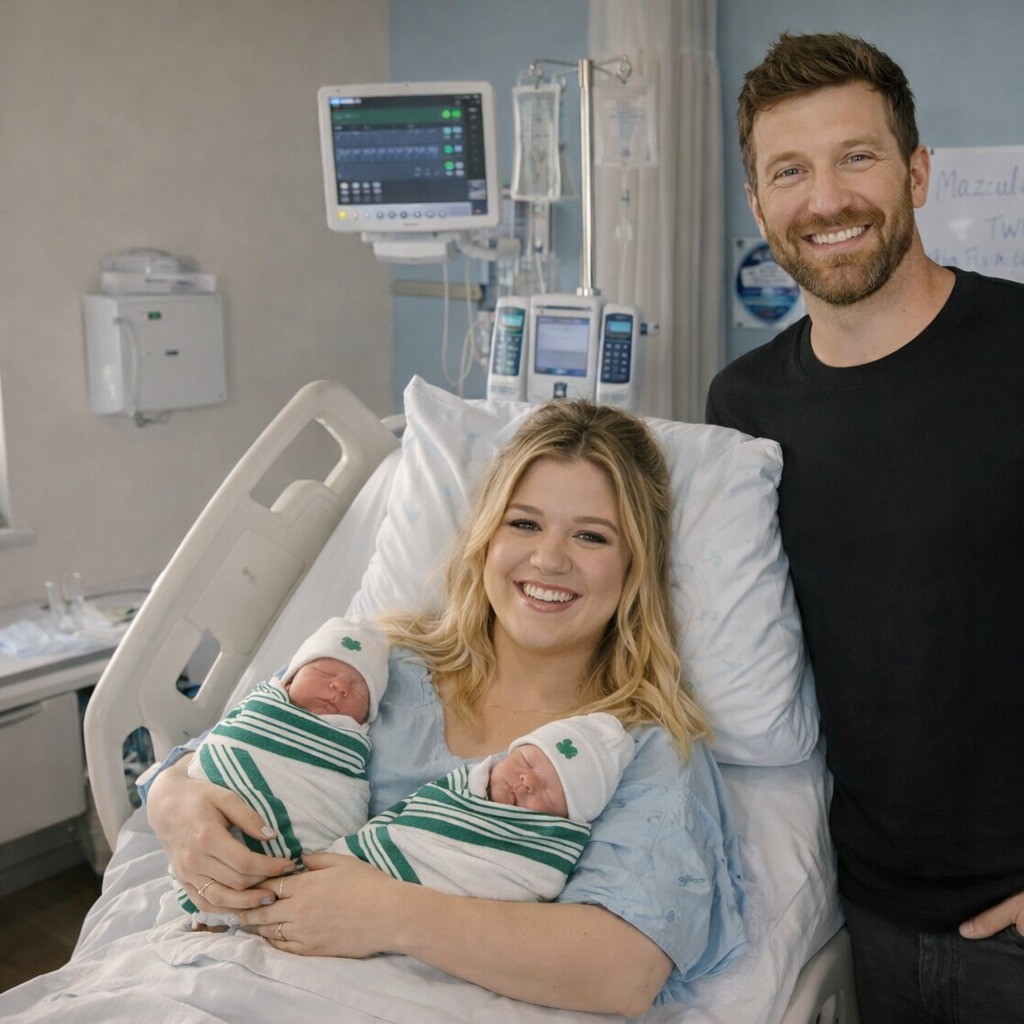 🚨 BREAKING NEWS: Kelly Clarkson and Brett Eldredge Shock the World with Twin Baby Announcement — And the Names Have Everyone Talking