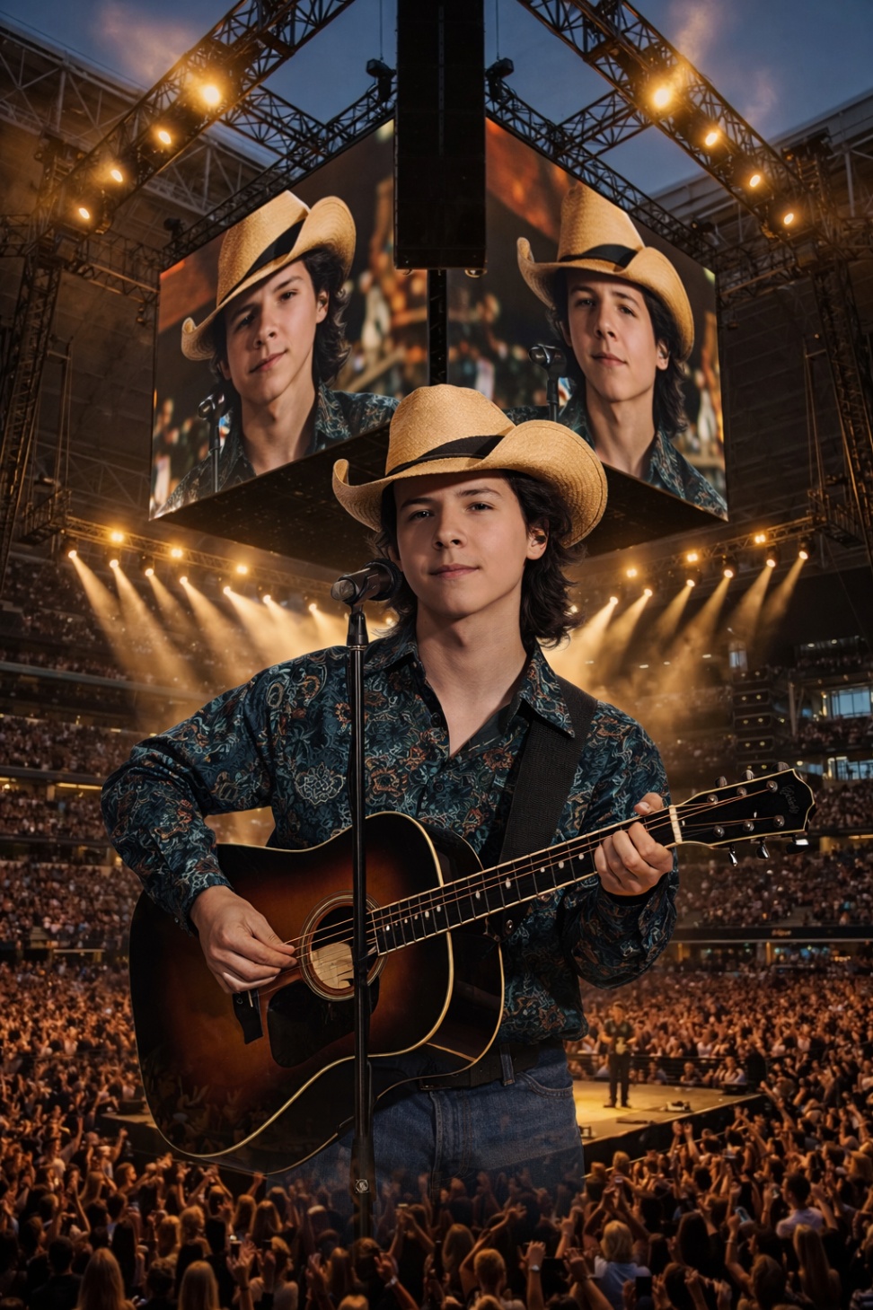 John Foster Stuns Austin Fans at First 2026 Show, Breaking Down Mid-Song to Honor His Late Father with a Tearful Dedication of “The Chair” That Brings the Whole Arena to Silence