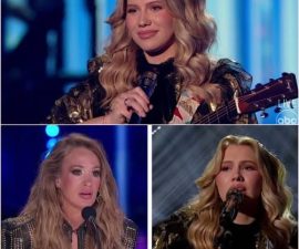 “I FORGOT I WAS JUDGING ON AMERICAN IDOL” — Hannah Harper’s Haunting ‘Landslide’ Cover Leaves Carrie Underwood in Tears During Viral Audition Moment
