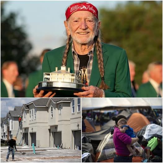 GOOD NEWS 🛑 Willie Nelson Donates Performance and Sponsorship Earnings to Build Homeless Support Centers Across the U.S.