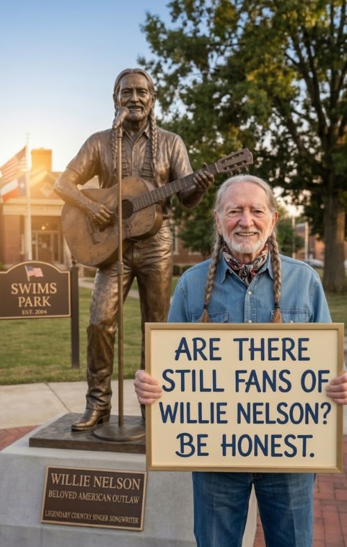 🚨 BREAKING: The Day Abbott, Texas Stood Still — And Willie Nelson Became Memory Cast in Bronze
