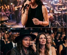 STEVEN TYLER HAS COMMANDED THE WORLD’S LARGEST STAGES FOR 50 YEARS — BUT ONE NIGHT AT A TINY, DIMLY LIT VENUE, HIS DAUGHTER’S VOICE LEFT HIM COMPLETELY SHAKEN