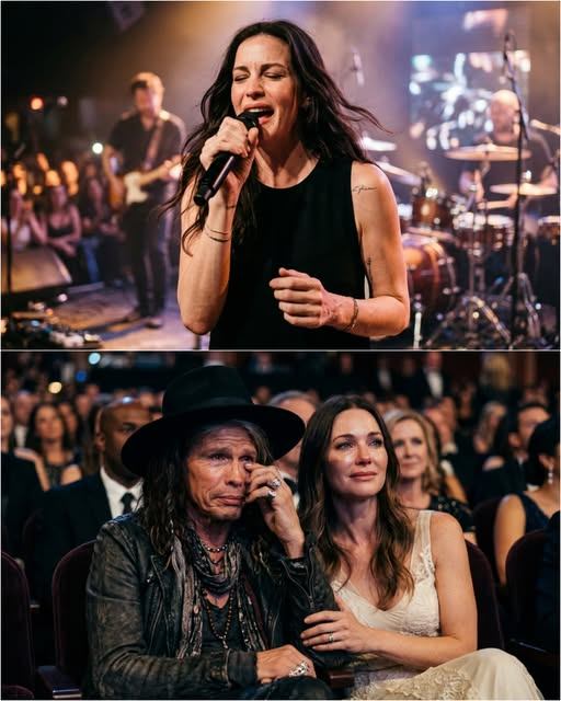 STEVEN TYLER HAS COMMANDED THE WORLD’S LARGEST STAGES FOR 50 YEARS — BUT ONE NIGHT AT A TINY, DIMLY LIT VENUE, HIS DAUGHTER’S VOICE LEFT HIM COMPLETELY SHAKEN