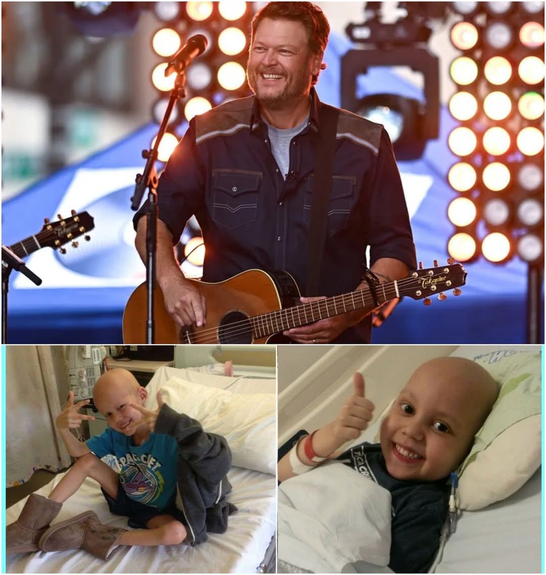 A QUIET SONG IN A HOSPITAL ROOM: The Day Blake Shelton Turned One Little Girl’s Wish into Something Unforgettable