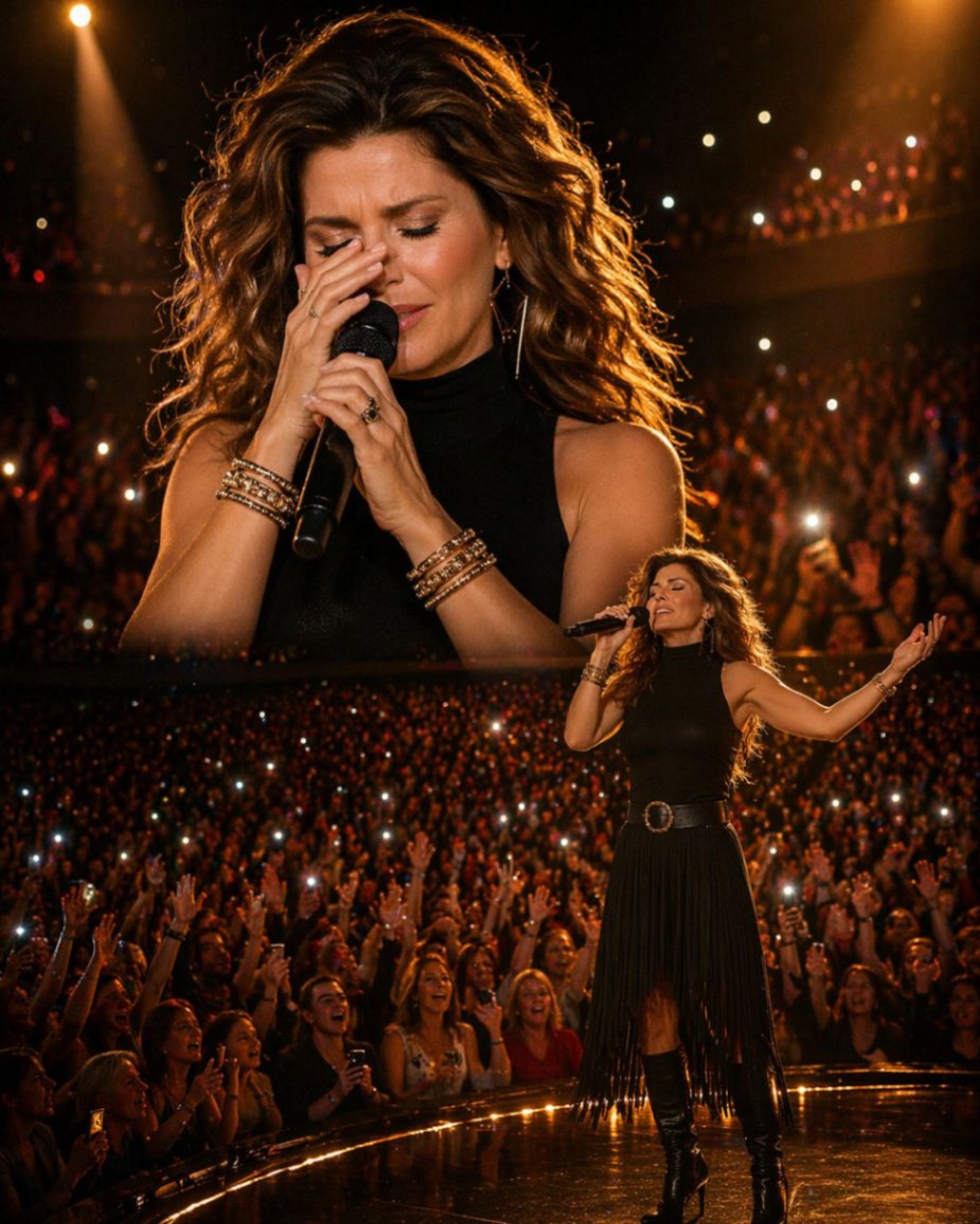 🚨 BREAKING: SHE COULDN’T FINISH THE SONG — SO LAS VEGAS SANG IT FOR SHANIA TWAIN