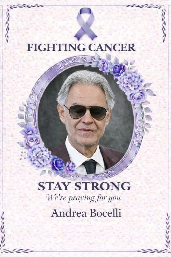 A Wave of Concern: Fans Around the World Rally in Support of Andrea Bocelli Amid Health Fears