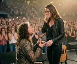 🎤“FOR 50 YEARS THEY HEARD ME SCREAM… TONIGHT, THEY HEARD OUR SILENCE”: Steven Tyler Freezes a Stadium and Turns to Aimee Preston in a Moment No One Expected