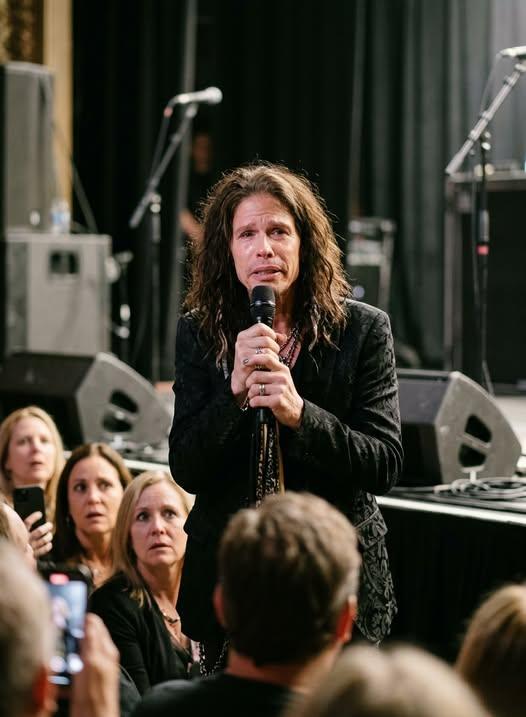 🚨“I’M DEEPLY SADDENED… BUT I WILL STEP DOWN”: Steven Tyler Fights Back Tears in Shocking Announcement — Fans Worldwide Left Searching for Answers