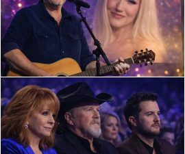 “I’M NOT HERE FOR THE SPOTLIGHT… I’M HERE FOR HER.” — The Night Blake Shelton’s Voice Broke, and an Arena Fell Silent