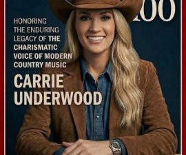 From Country Star to Cultural Powerhouse: Carrie Underwood’s Stunning Rise Lands Her on TIME’s 100 Most Influential List